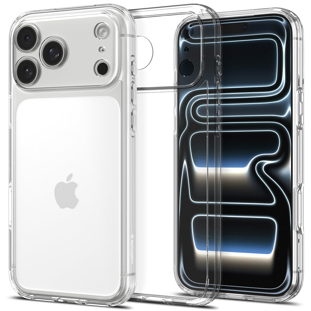 Ovitek za Apple iPhone 18 Pro / 17 Pro, Spigen, Ultra Hybrid, Prozoren ACS12153