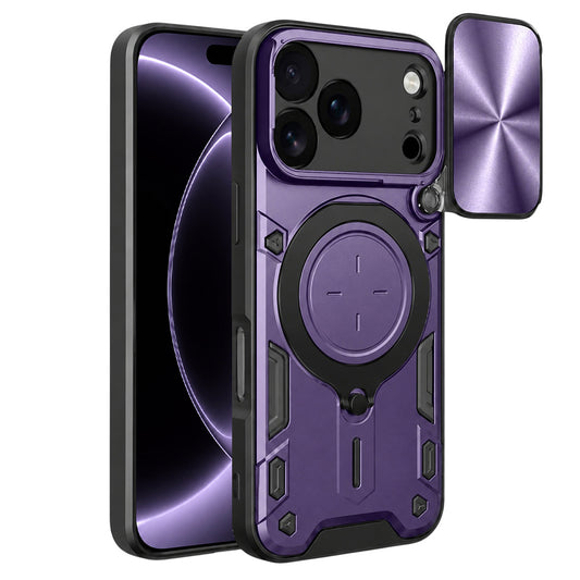 Ovitek za Apple iPhone 18 Pro / 17 Pro, Techsuit, CamGuard Pro, Vijoličen