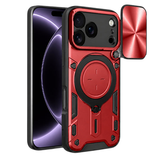 Ovitek za Apple iPhone 18 Pro / 17 Pro, Techsuit, CamGuard Pro, rdeč