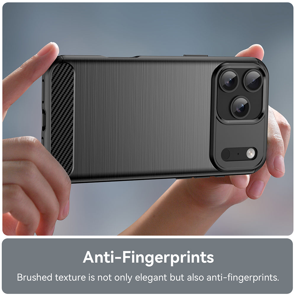 Ovitek za Apple iPhone 18 Pro / 17 Pro, Techsuit, Karbon, Črn