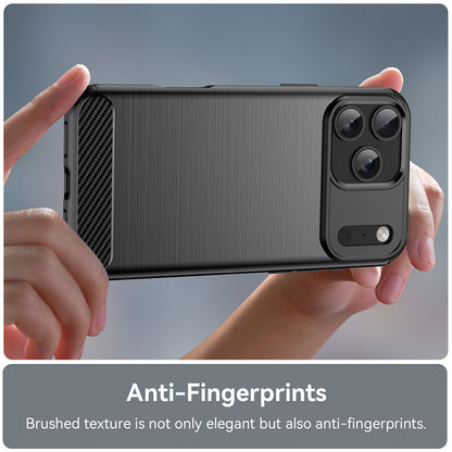 Ovitek za Apple iPhone 18 Pro / 17 Pro, Techsuit, Karbon, Črn