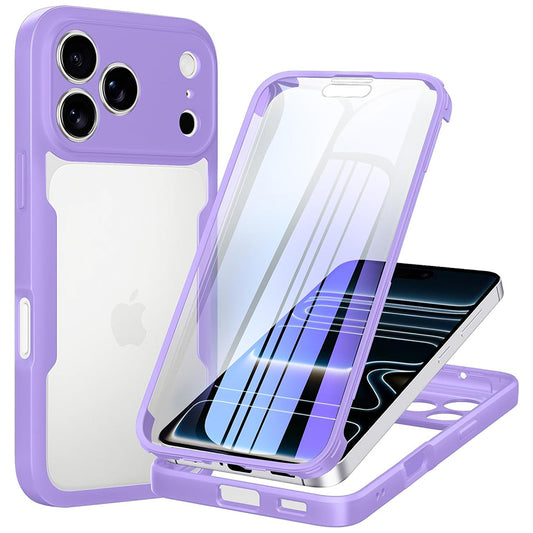 Ovitek za Apple iPhone 18 Pro / 17 Pro, Techsuit, ColorVerse 360, Vijolična
