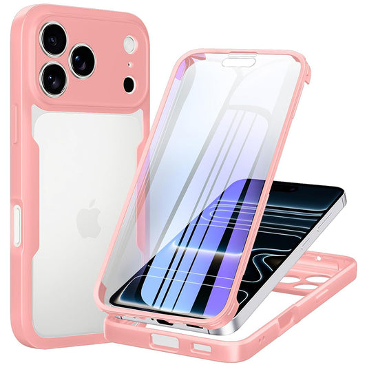 Ovitek za Apple iPhone 18 Pro / 17 Pro, Techsuit, ColorVerse 360, roza