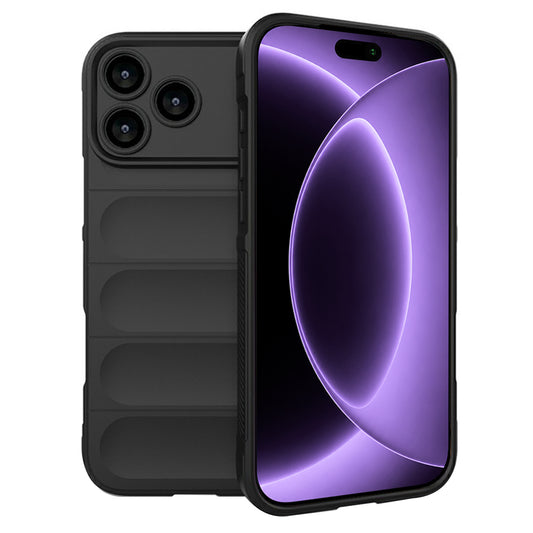 Ovitek za Apple iPhone 18 Pro / 17 Pro, Techsuit, Magic Shield, Črn