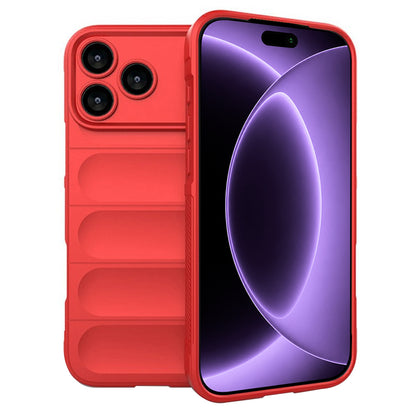 Ovitek za Apple iPhone 18 Pro / 17 Pro, Techsuit, Magic Shield, Rdeča
