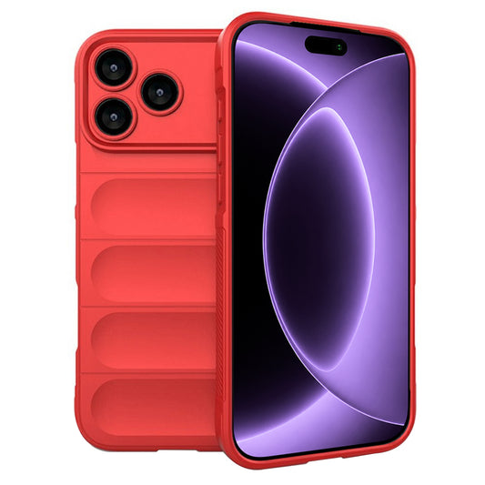 Ovitek za Apple iPhone 18 Pro / 17 Pro, Techsuit, Magic Shield, Rdeča