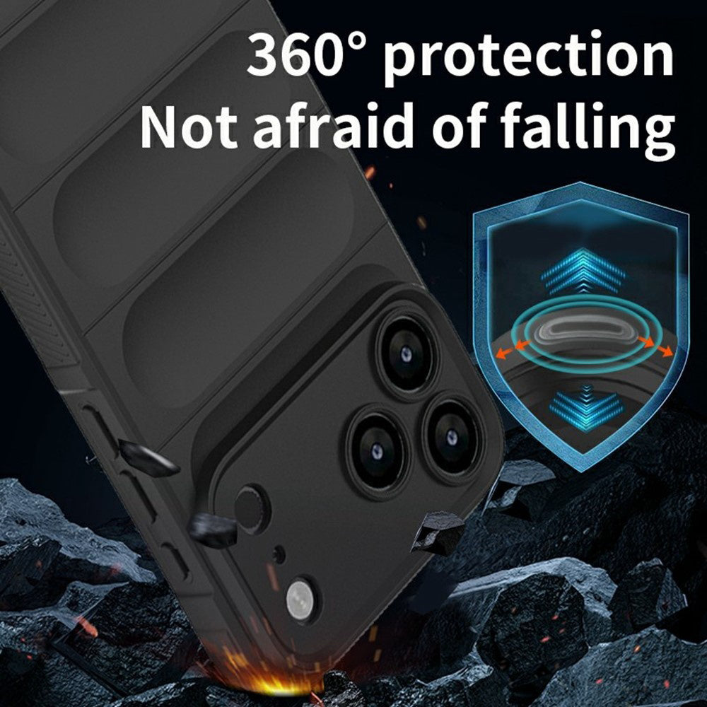 Ovitek za Apple iPhone 18 Pro / 17 Pro, Techsuit, Magic Shield, Vijoličen