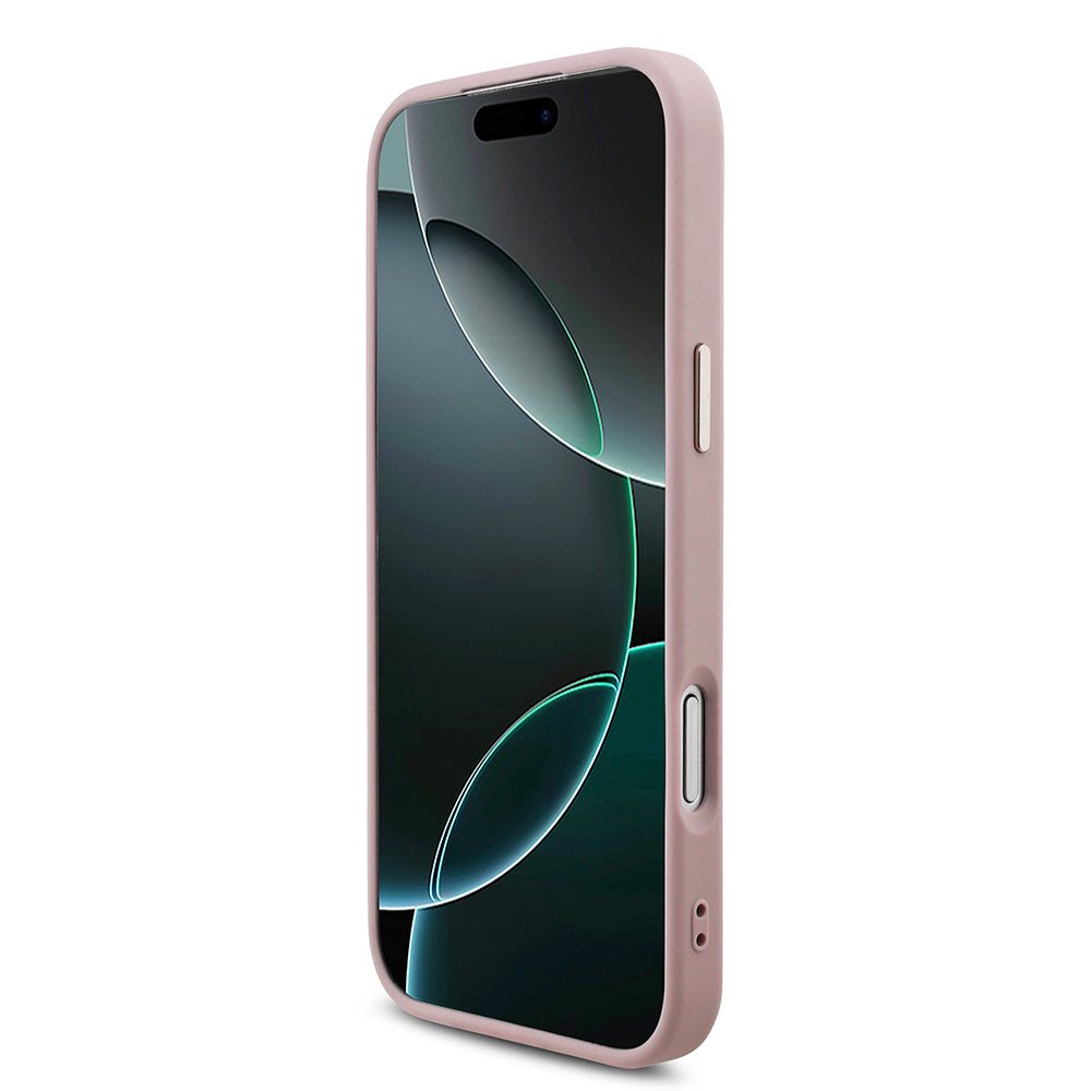 Ovitek za Apple iPhone 18 Pro Max / 17 Pro Max, Guess, 4G Big Classic Logo, Roza