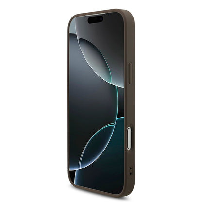 Ovitek za Apple iPhone 18 Pro Max / 17 Pro Max, Guess, 4G Big Logo, rjav