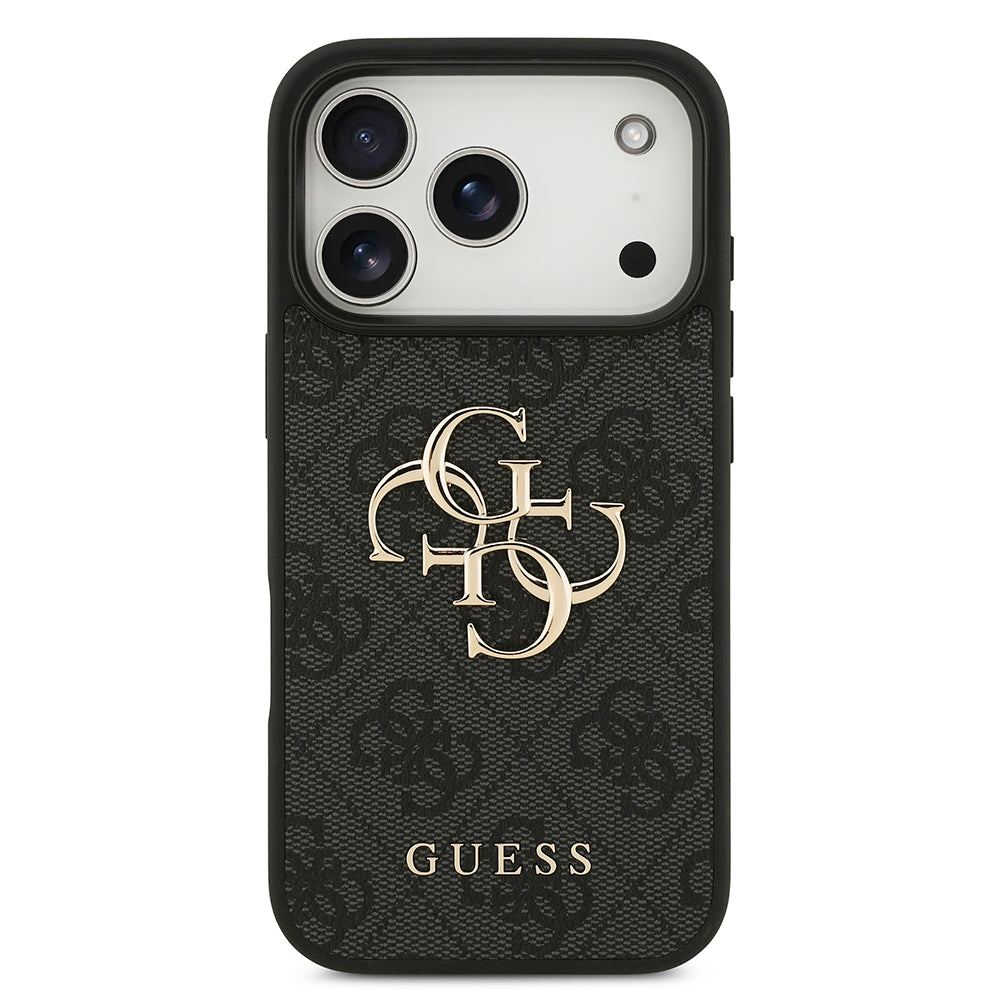 Ovitek za Apple iPhone 18 Pro Max / 17 Pro Max, Guess, 4G Big Logo, Črn