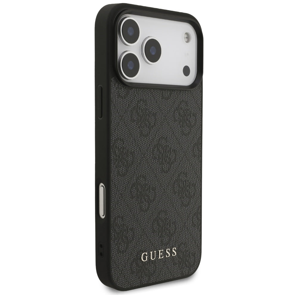 Ovitek za Apple iPhone 18 Pro Max / 17 Pro Max, Guess, 4G Classic Logo, Črn