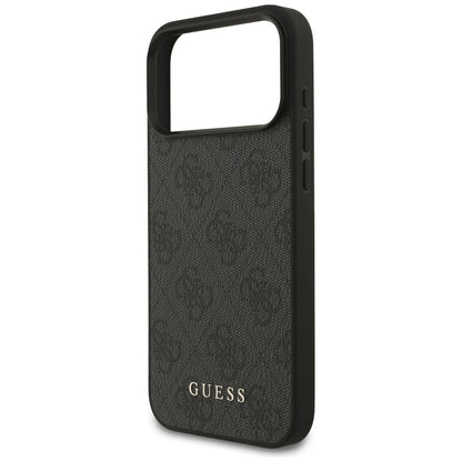Ovitek za Apple iPhone 18 Pro Max / 17 Pro Max, Guess, 4G Classic Logo, Črn