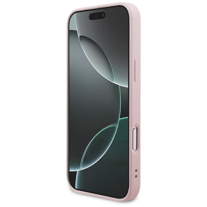 Ovitek za Apple iPhone 18 Pro Max / 17 Pro Max, Guess, 4G Classic Logo, Roza