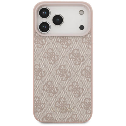 Ovitek za Apple iPhone 18 Pro Max / 17 Pro Max, Guess, 4G Classic Logo, Roza