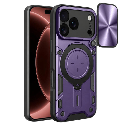 Ovitek za Apple iPhone 18 Pro Max / 17 Pro Max, Techsuit, CamGuard Pro, Vijoličen