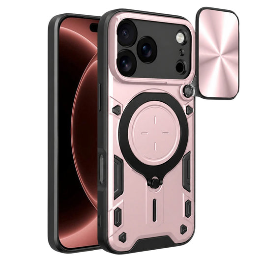 Ovitek za Apple iPhone 18 Pro Max / 17 Pro Max, Techsuit, CamGuard Pro, rožnato zlata