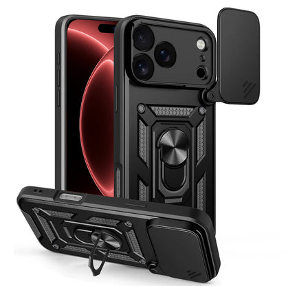 Ovitek za Apple iPhone 18 Pro Max / 17 Pro Max, Techsuit, CamShield, Črn