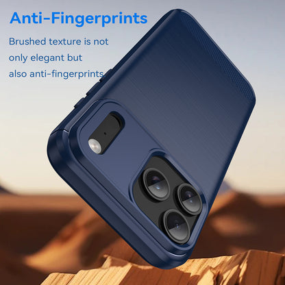 Ovitek za Apple iPhone 18 Pro Max / 17 Pro Max, Techsuit, Karbon, Modra