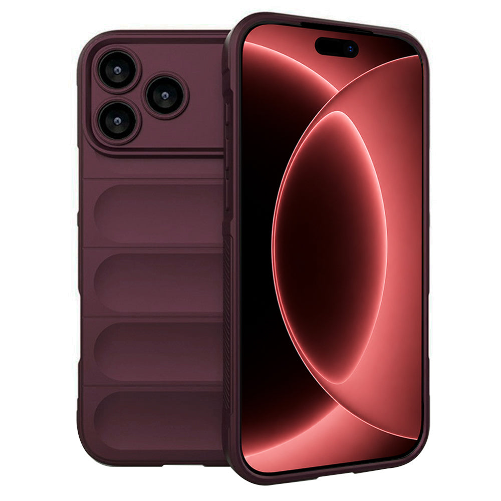 Ovitek za Apple iPhone 18 Pro Max / 17 Pro Max, Techsuit, Magic Shield, Vijoličen
