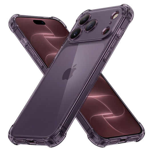 Ovitek za Apple iPhone 18 Pro Max / 17 Pro Max, Techsuit, Prosojen proti udarcem, Dimljen
