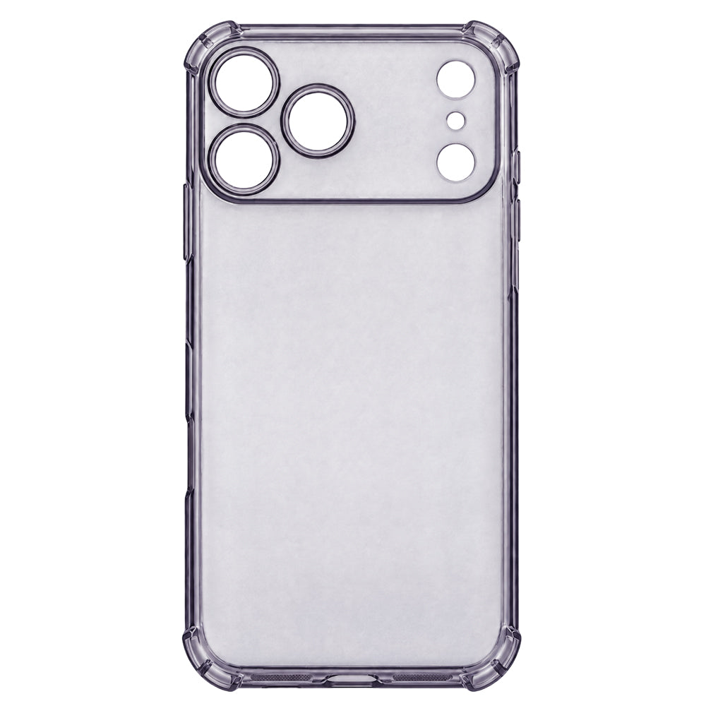 Case for Apple iPhone 18 Pro Max / 17 Pro Max, Techsuit, Shockproof Clear, Smoke