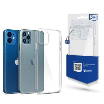Ovitek za Apple iPhone 12 / 12 Pro, 3MK, Prozoren