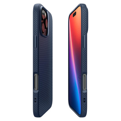 Case for Apple iPhone 16 Pro Max, Spigen, Liquid Air, Blue ACS07989 