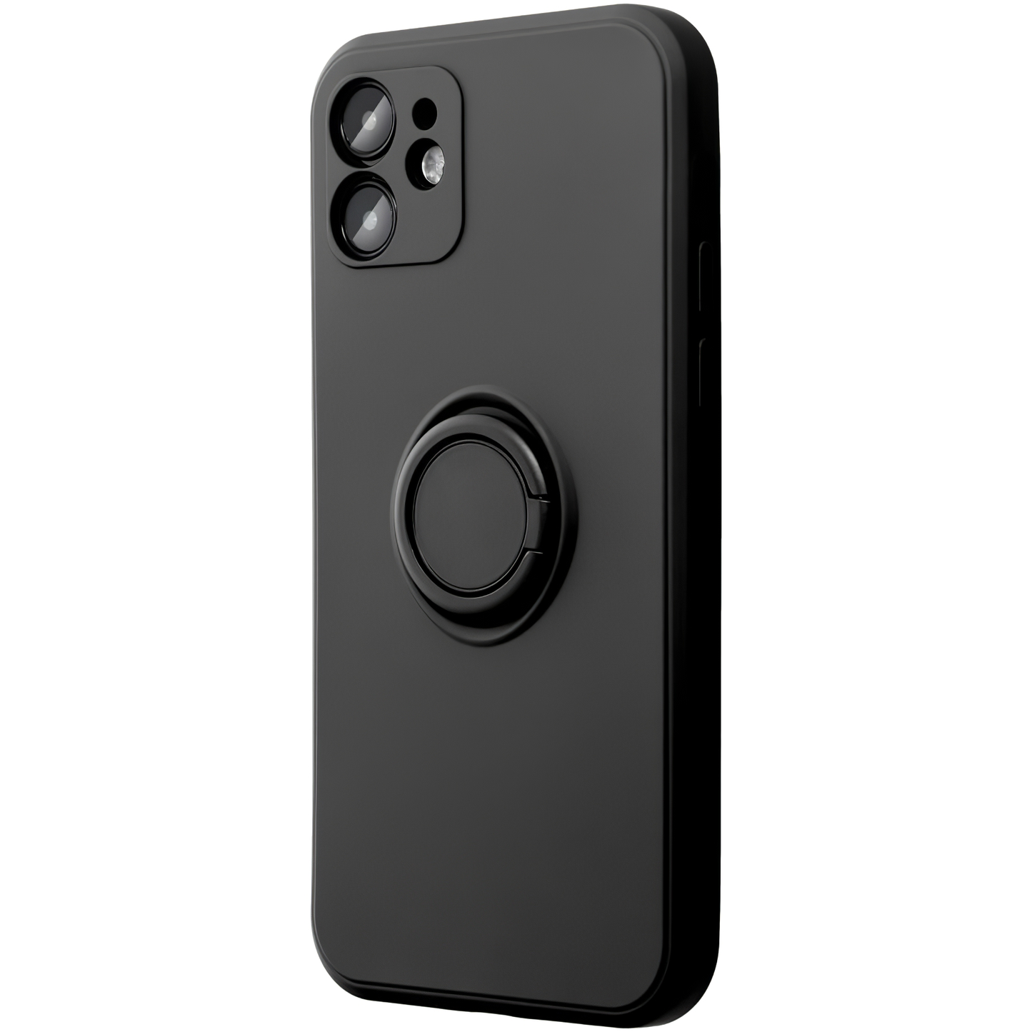 Ovitek za Apple iPhone 16 Plus, OEM, silikonski obroč, črn