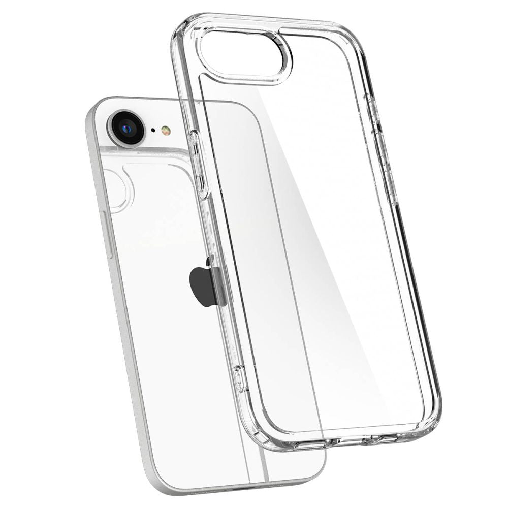 Ovitek za Apple iPhone 16e, Spigen, Crystal Hybrid, Prozoren