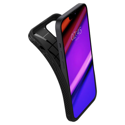 Case for Apple iPhone 13, Spigen, Rugged Armor, Black ACS03518