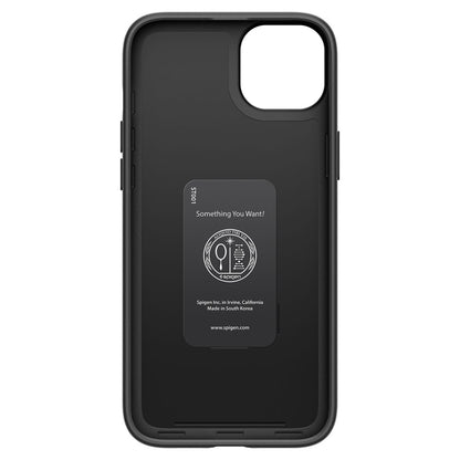 Ovitek za Apple iPhone 15, Spigen, Thin Fit, Črn ACS06776
