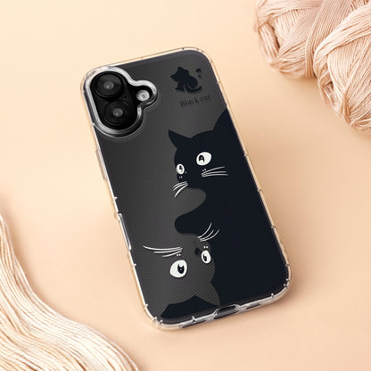 Ovitek za Apple iPhone 17, OEM, Ultra Trendy Cat, Črn