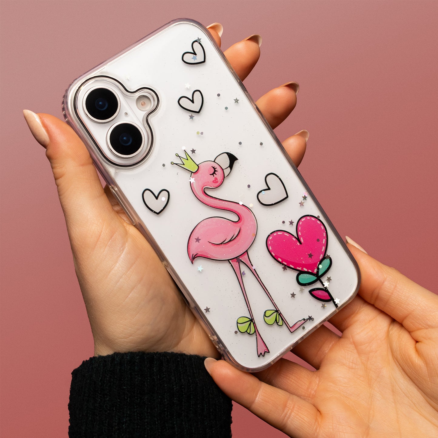 Ovitek za Apple iPhone 17 Pro, OEM, Ultra Trendy Love 2, večbarven
