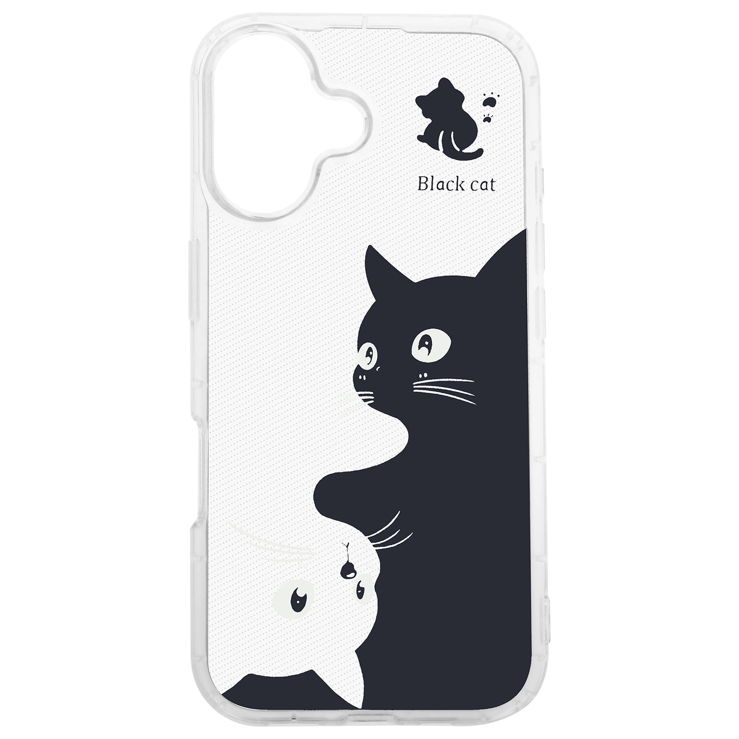Ovitek za Apple iPhone 17, OEM, Ultra Trendy Cat, Črn