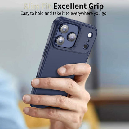 Ovitek za Apple iPhone 17 Pro Max, Tech-Protect, Magmat, Mat temno modra