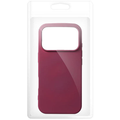 Case for Apple iPhone 18 Pro / iPhone 17 Pro, OEM, Silicone, Burgundy