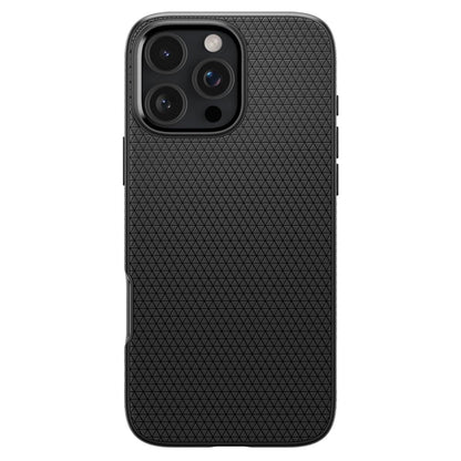 Case for Apple iPhone 16 Pro, Spigen, Liquid Air Matte, Black ACS08117 