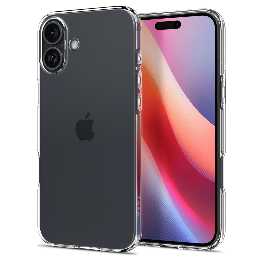 Ohišje za Apple iPhone 16, Spigen, s tekočimi kristali, prozorno ACS08190 
