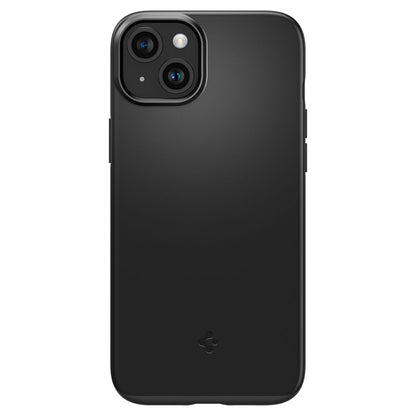 Ovitek za Apple iPhone 15, Spigen, Thin Fit, Črn ACS06776