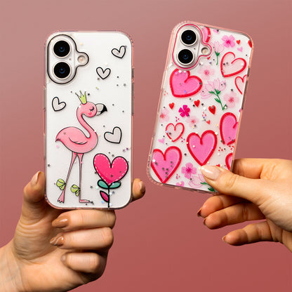 Ovitek za Apple iPhone 12 / 12 Pro, OEM, Ultra Trendy Love 2, večbarven