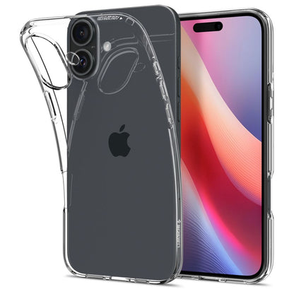 Ohišje za Apple iPhone 16, Spigen, s tekočimi kristali, prozorno ACS08190 