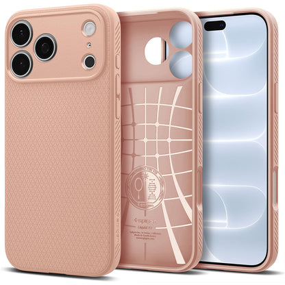 Ovitek za Apple iPhone 18 Pro Max / 17 Pro Max, Spigen, Liquid Air, roza ACS12115