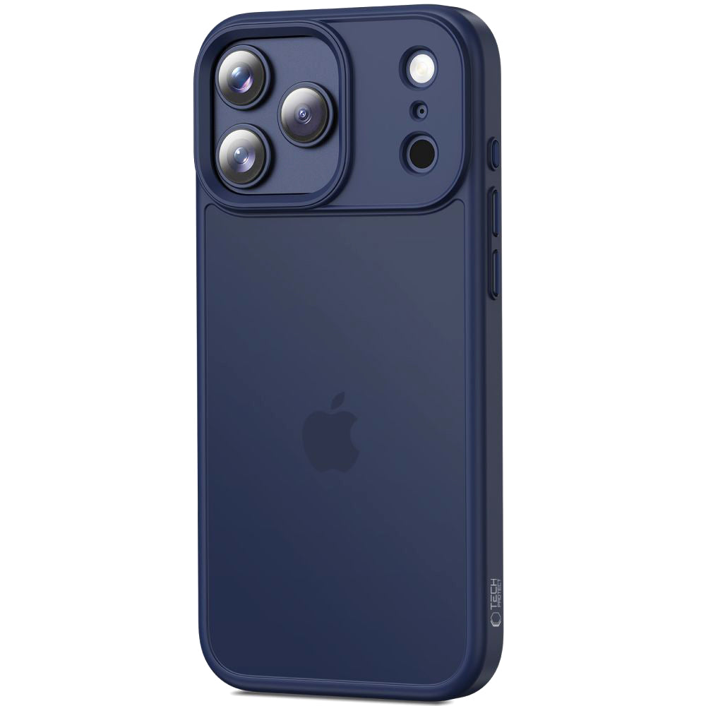 Ovitek za Apple iPhone 17 Pro Max, Tech-Protect, Magmat, Mat temno modra