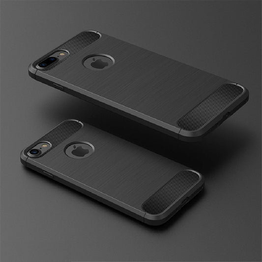 Ovitek za Apple iPhone 8 / 7, Techsuit, Karbon, Črn