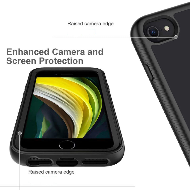 Ovitek za Apple iPhone SE (2016) / 5 / 5s, Techsuit, Defense360 Pro, Črn