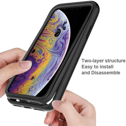 Ovitek za Apple iPhone SE (2016) / 5 / 5s, Techsuit, Defense360 Pro, Črn