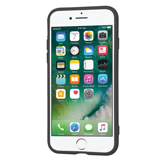 Ovitek za Apple iPhone SE (2022) / SE (2020) / 8 / 7, Techsuit, SoftFlex, Črn