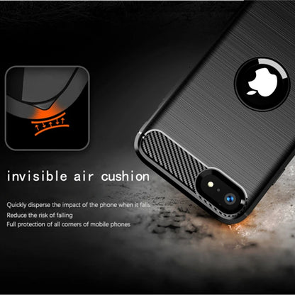 Ovitek za Apple iPhone SE (2022) / SE (2020), Techsuit, Karbon, Črn