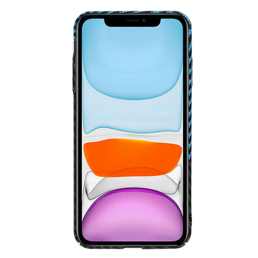 Ovitek za Apple iPhone XR, Techsuit, Carbonite FiberShell, Črna Bleu