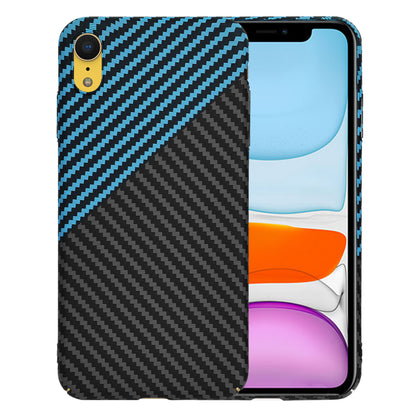 Ovitek za Apple iPhone XR, Techsuit, Carbonite FiberShell, Črna Bleu